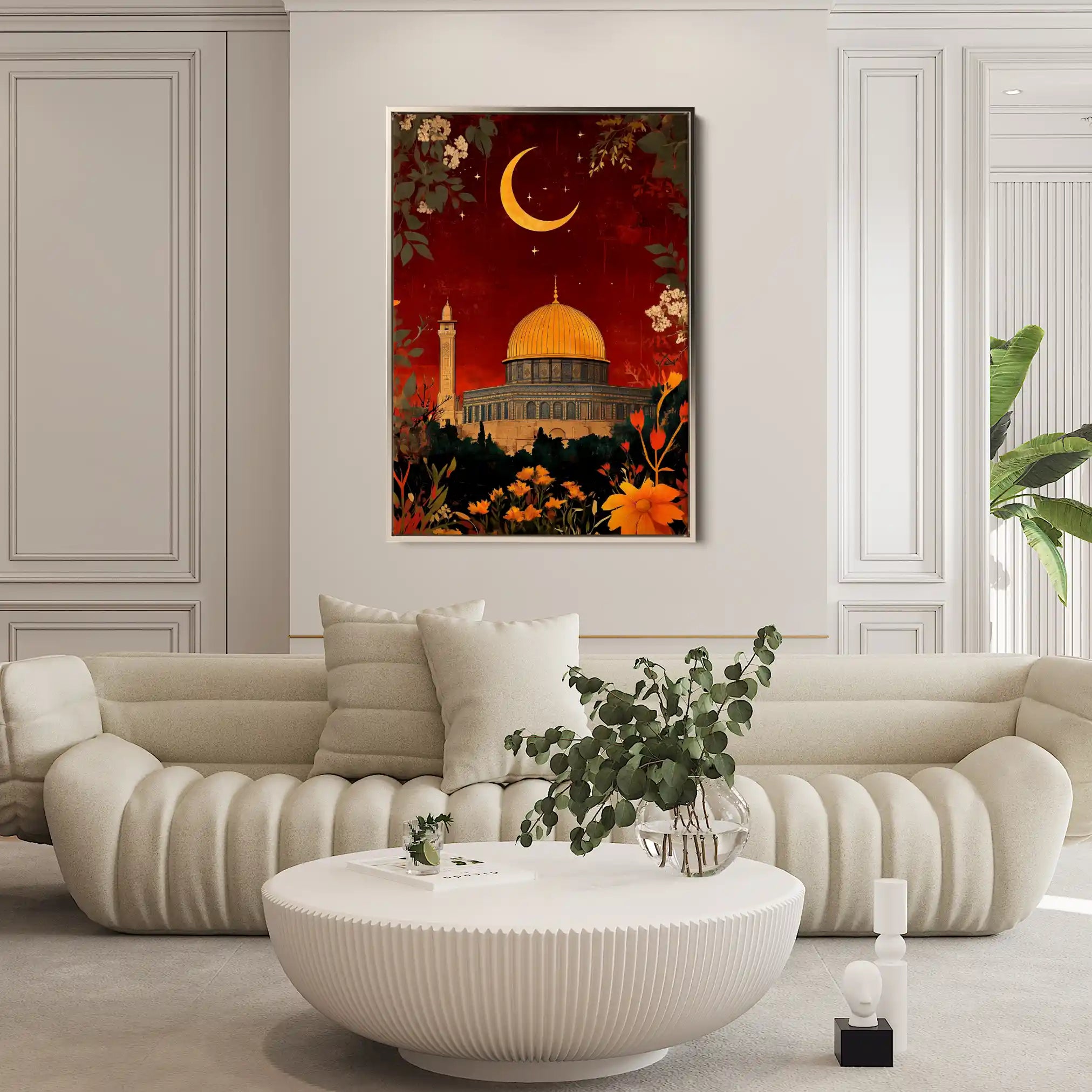 Palestine 024 Canvas Art 60 x 40 cm / Black