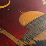 Palestine 024 Canvas Art 60 x 40 cm / Black