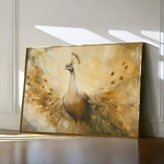 Animals 025 Canvas Art 60 x 40 cm / Black