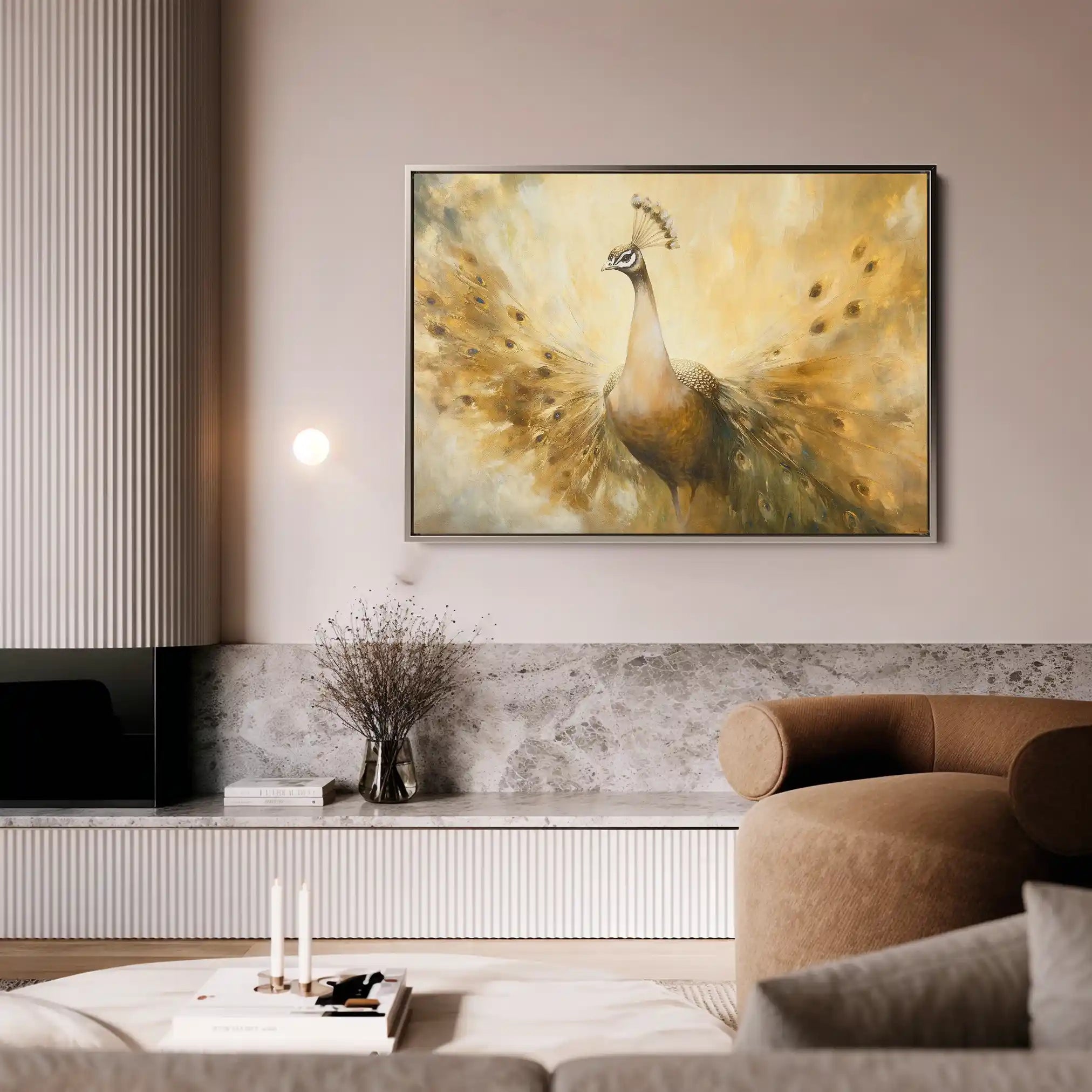 Animals 025 Canvas Art 60 x 40 cm / Black