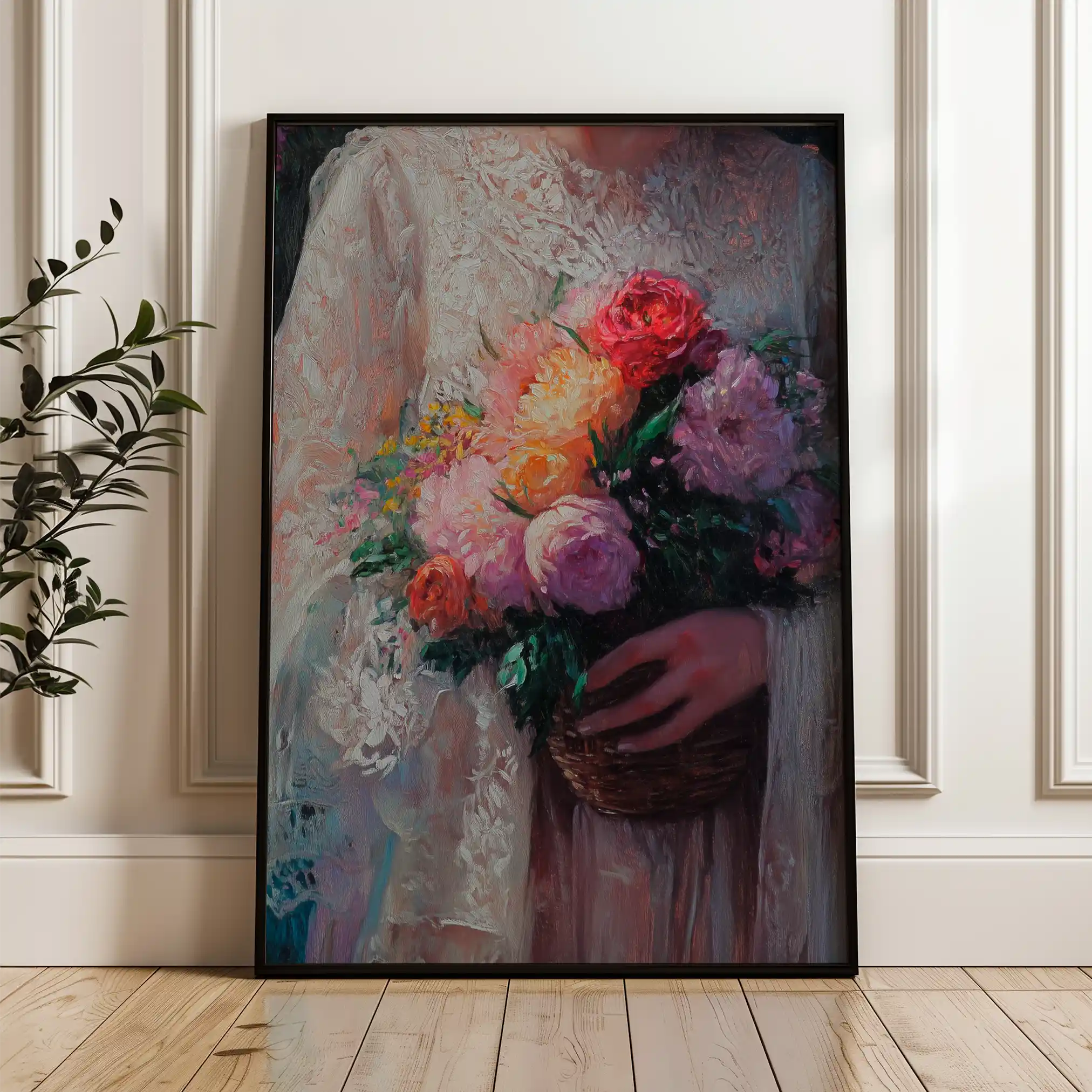 Classic 025 Canvas Art 60 x 40 cm / Black