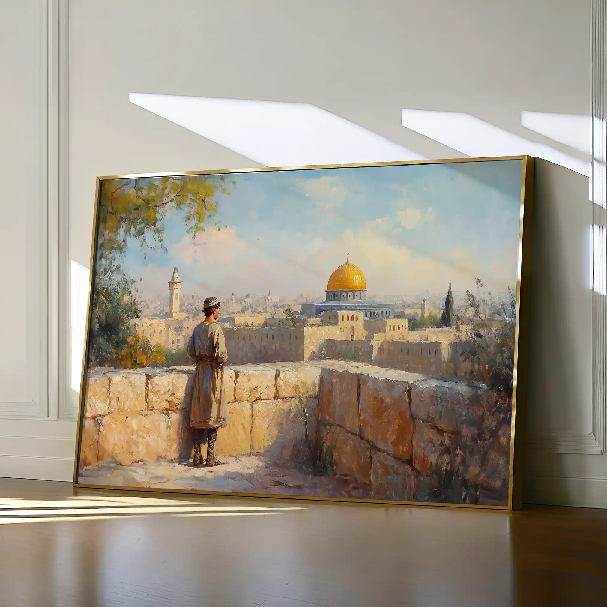 Palestine 025 Canvas Art 60 x 40 cm / Black