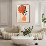 Boho 026 Canvas Art 60 x 40 cm / Black