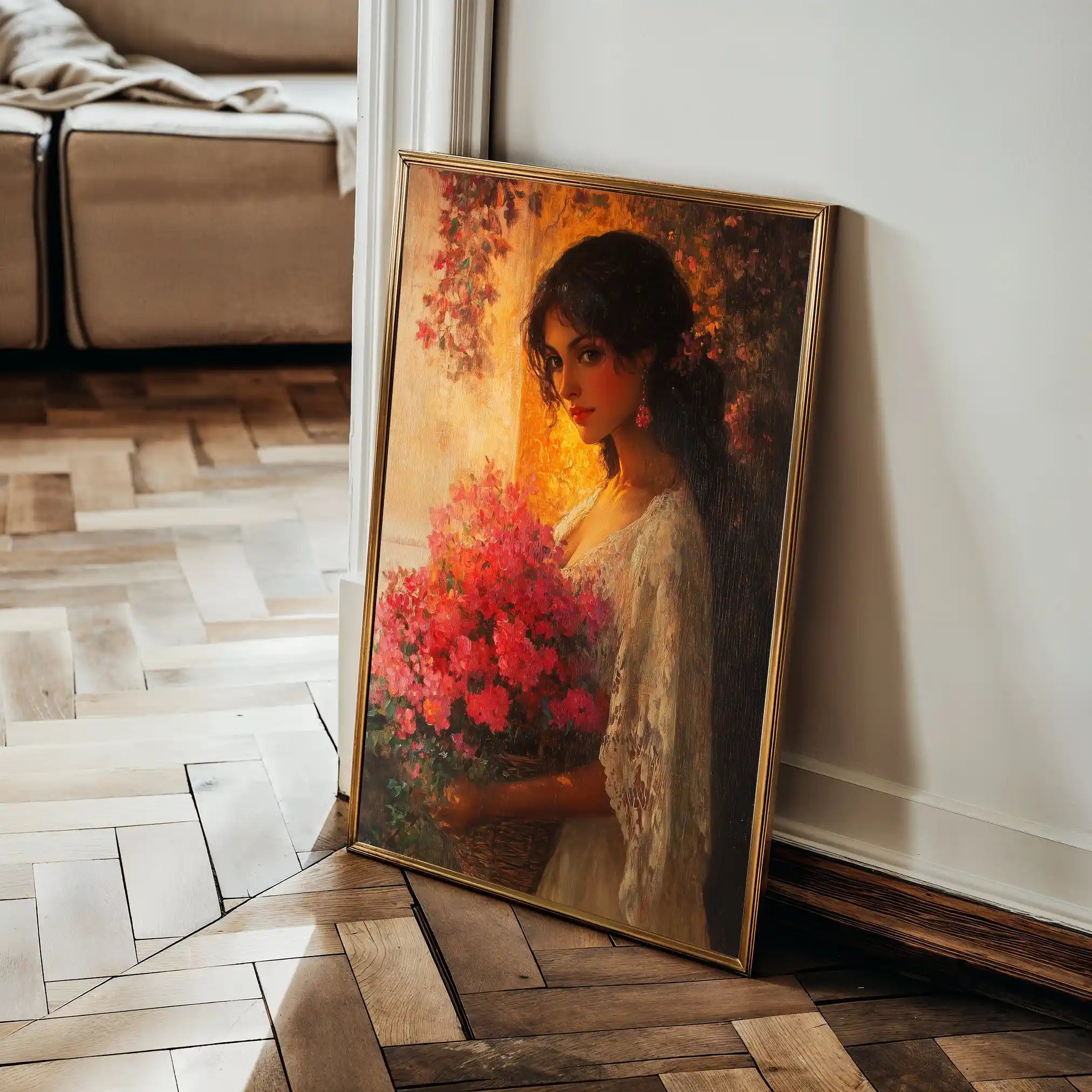 Classic 026 Canvas Art 60 x 40 cm / Black