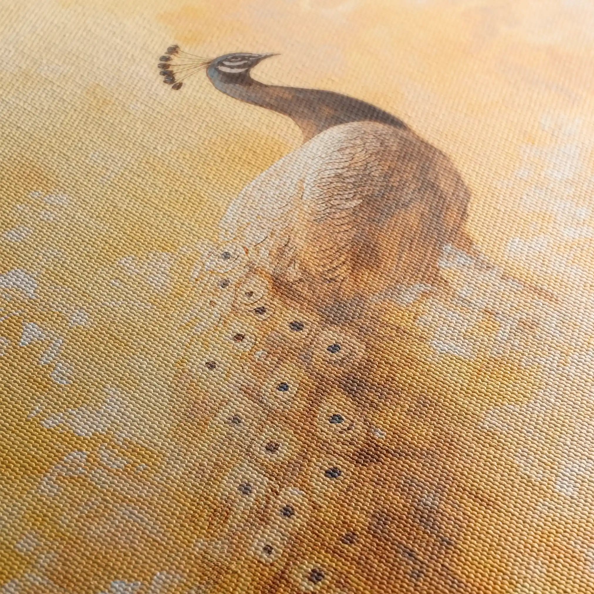 Animals 028 Canvas Art 60 x 40 cm / Black