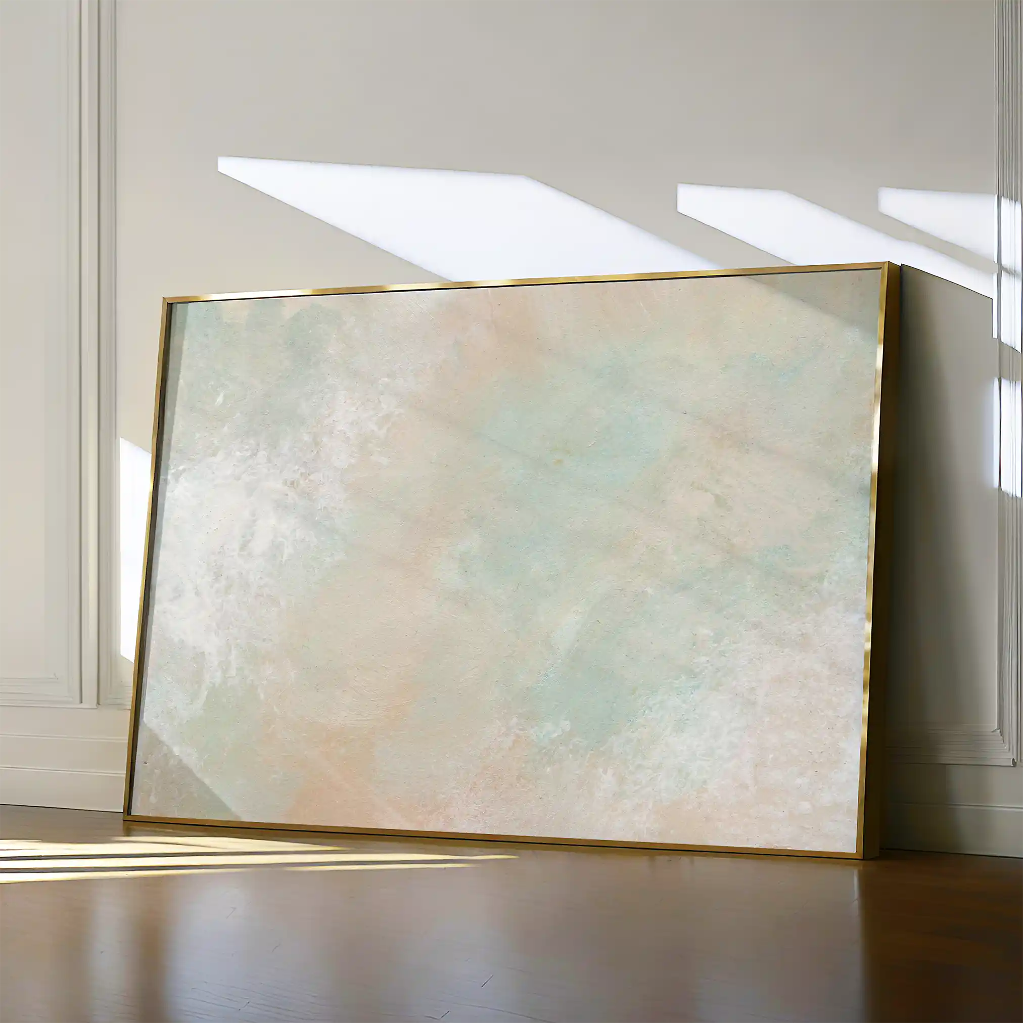 Abstract 028 Canvas Art 60 x 40 cm / Black