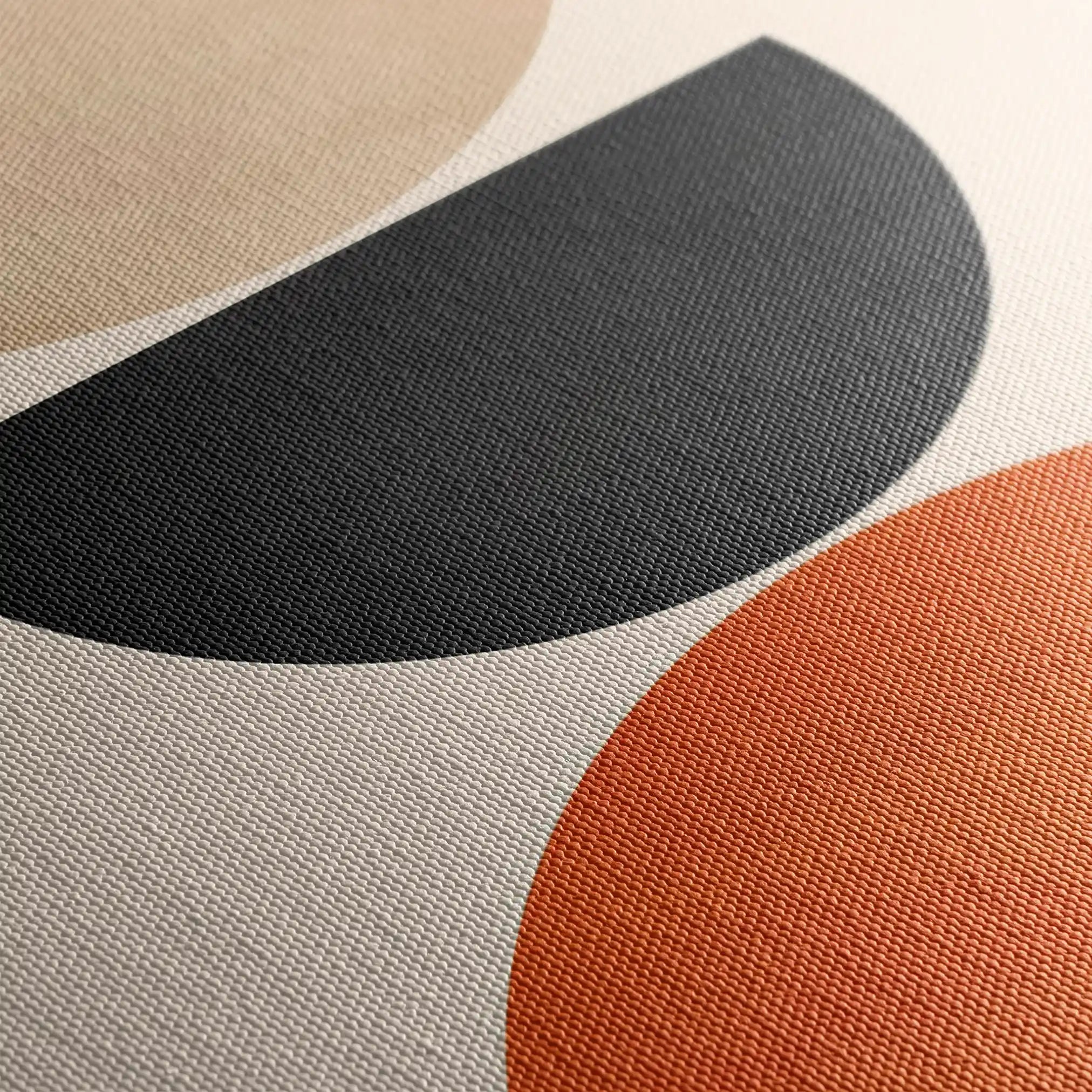 Boho 028 Canvas Art 60 x 40 cm / Black