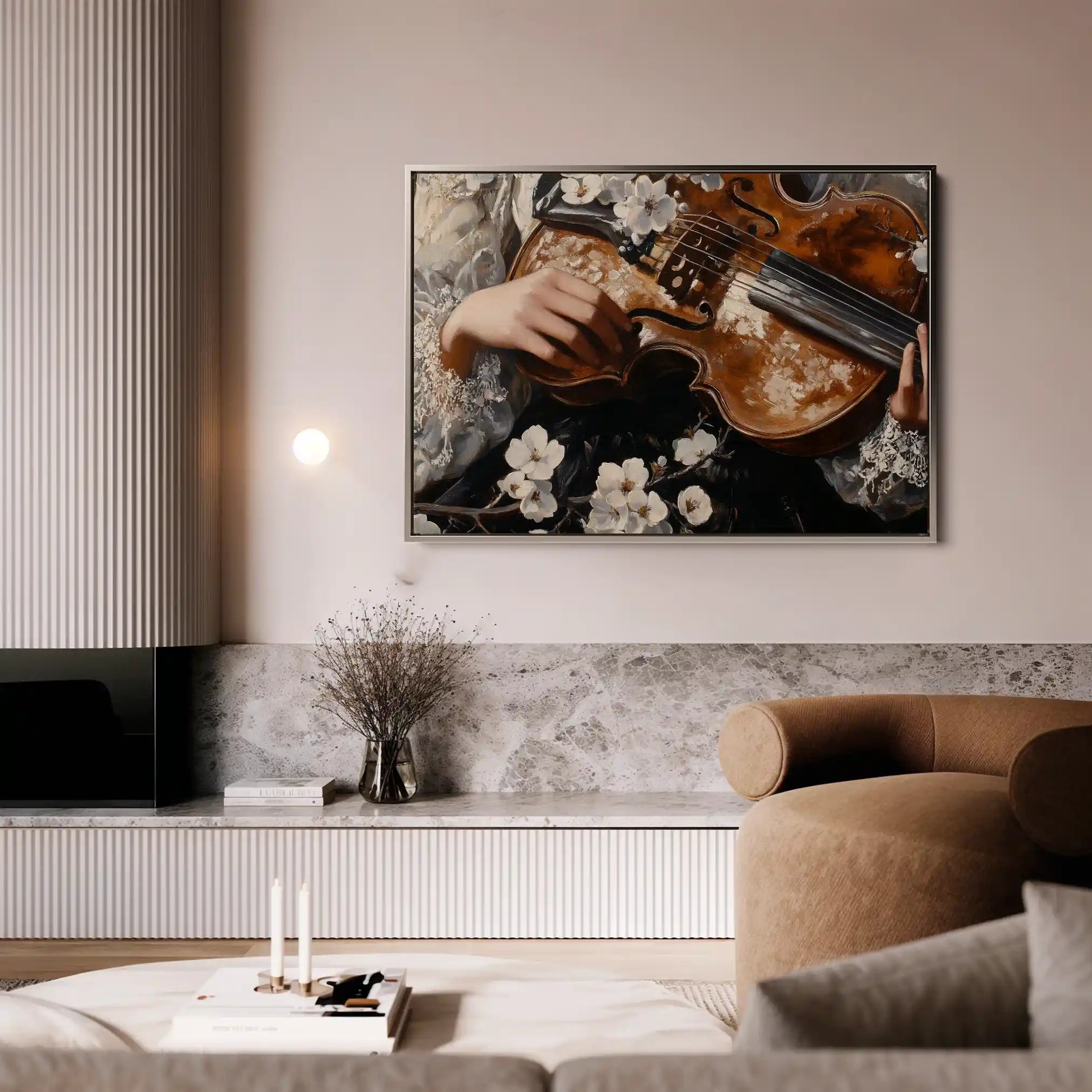 Classic 028 Canvas Art 60 x 40 cm / Black