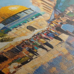 Palestine 028 Canvas Art 60 x 40 cm / Black