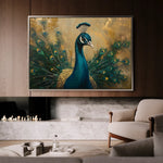 Animals 029 Canvas Art 60 x 40 cm / Black