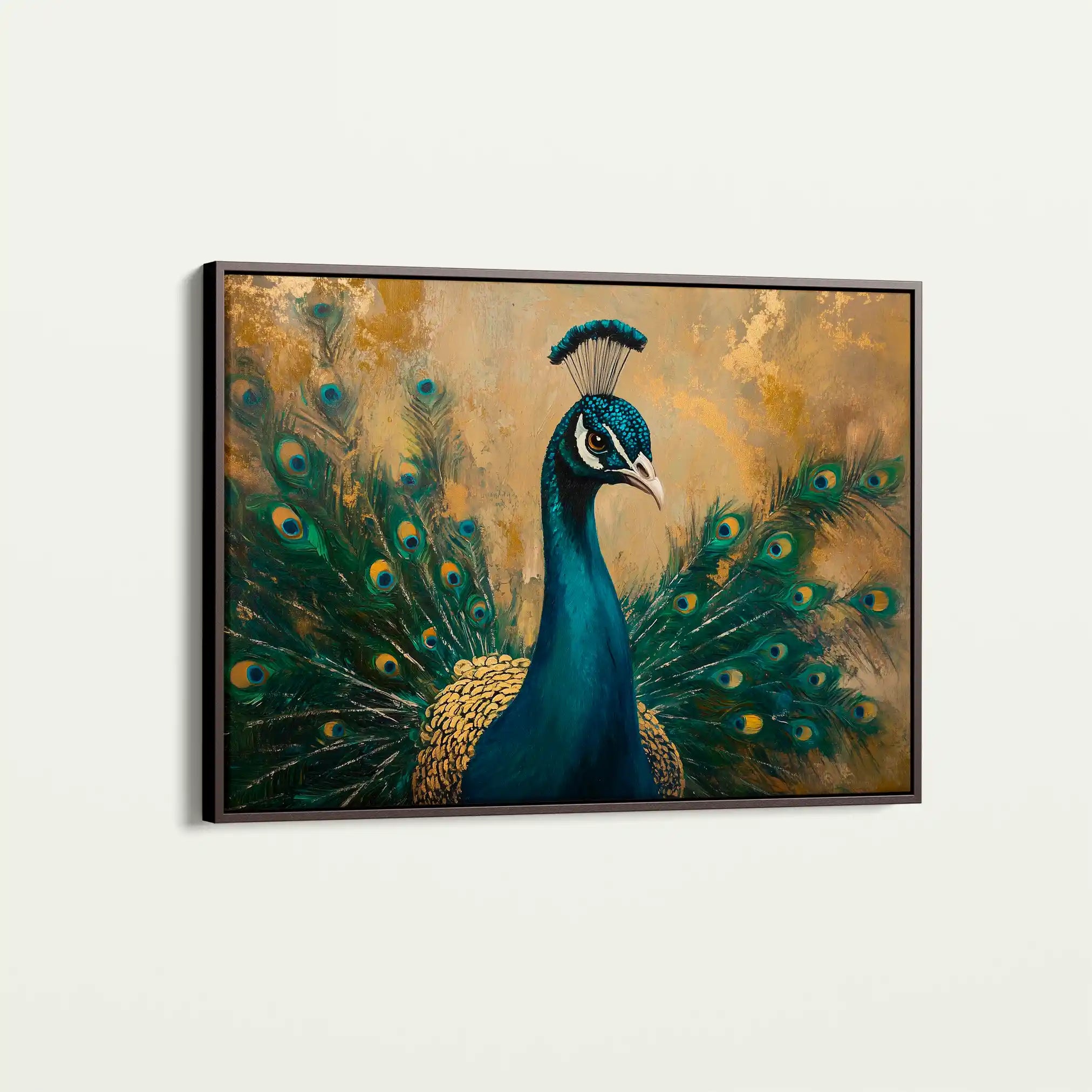 Animals 029 Canvas Art 60 x 40 cm / Black