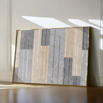 Abstract 029 Canvas Art 60 x 40 cm / Black