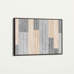 Abstract 029 Canvas Art 60 x 40 cm / Black