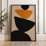 Boho 029 Canvas Art 60 x 40 cm / Black