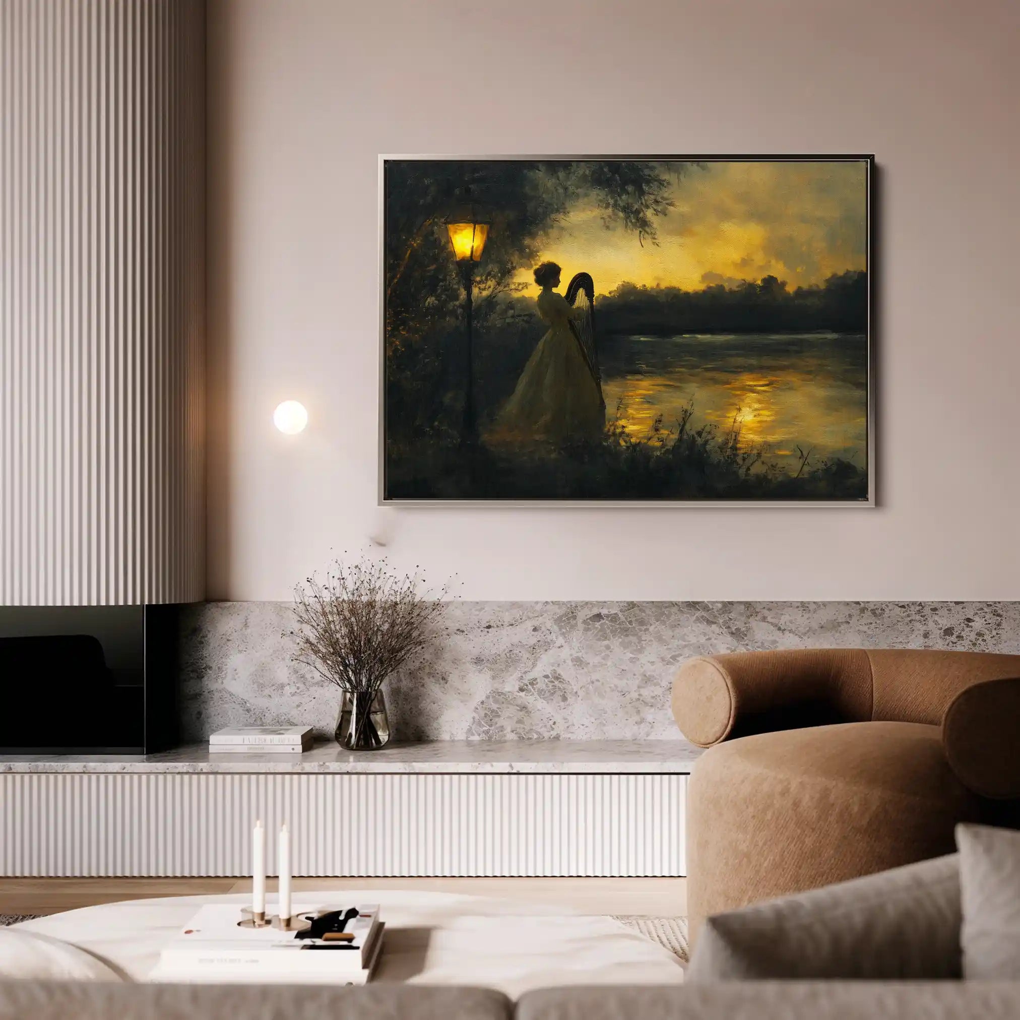 Classic 029 Canvas Art 60 x 40 cm / Black