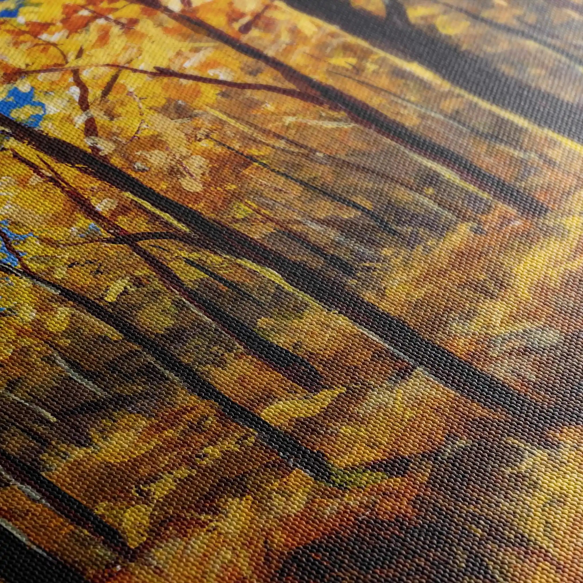 Landscape 029 Canvas Art 60 x 40 cm / Black