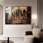 Orientalist 029 Canvas Art 60 x 40 cm / Black