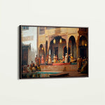 Orientalist 029 Canvas Art 60 x 40 cm / Black
