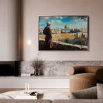 Palestine 029 Canvas Art 60 x 40 cm / Black