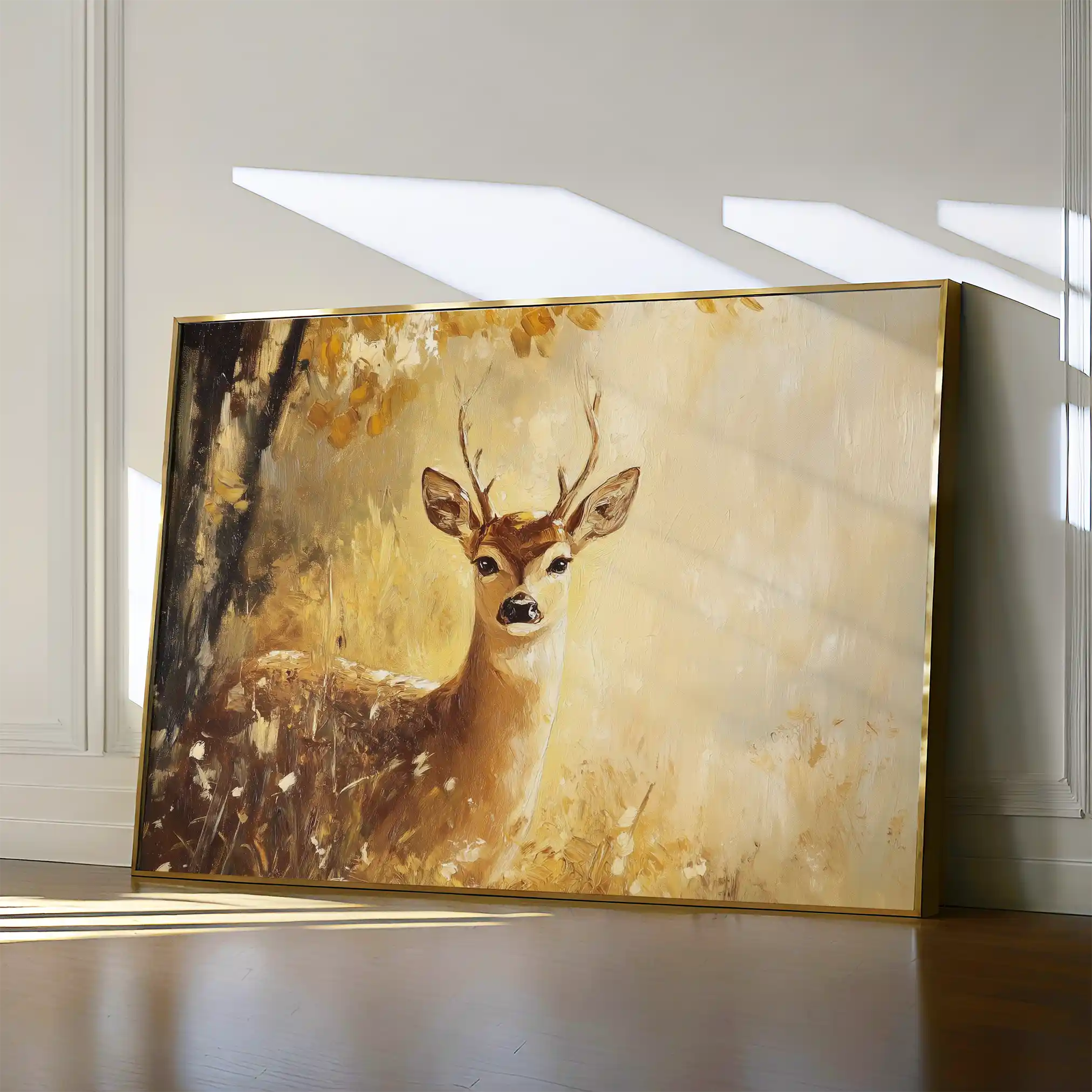 Animals 030 Canvas Art 60 x 40 cm / Black