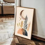 Boho 030 Canvas Art 60 x 40 cm / Black