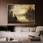Classic 030 Canvas Art 60 x 40 cm / Black