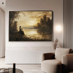 Classic 030 Canvas Art 60 x 40 cm / Black