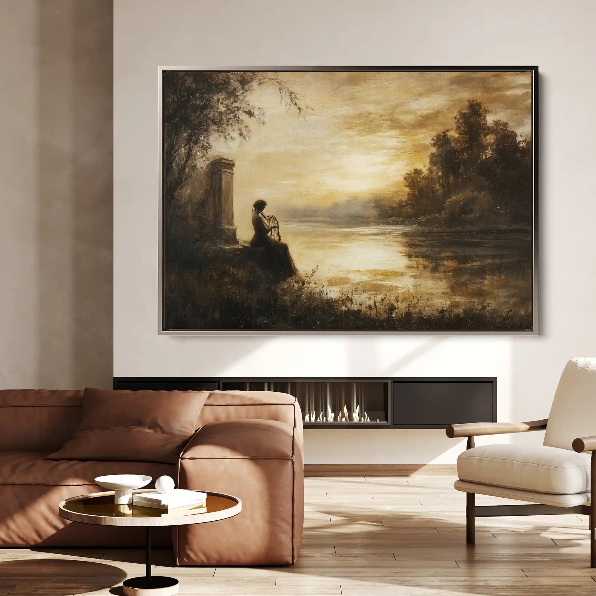 Classic 030 Canvas Art 60 x 40 cm / Black