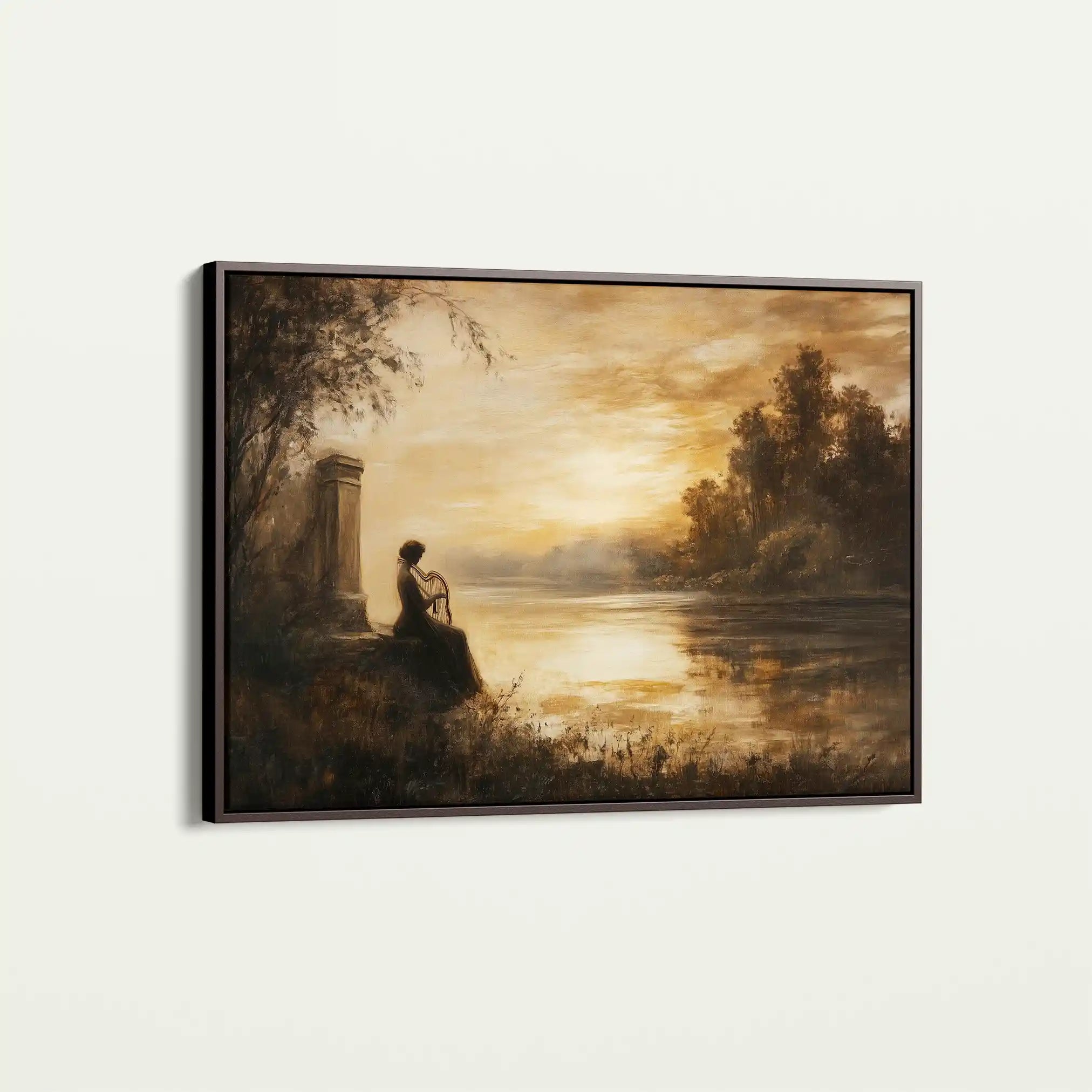 Classic 030 Canvas Art 60 x 40 cm / Black