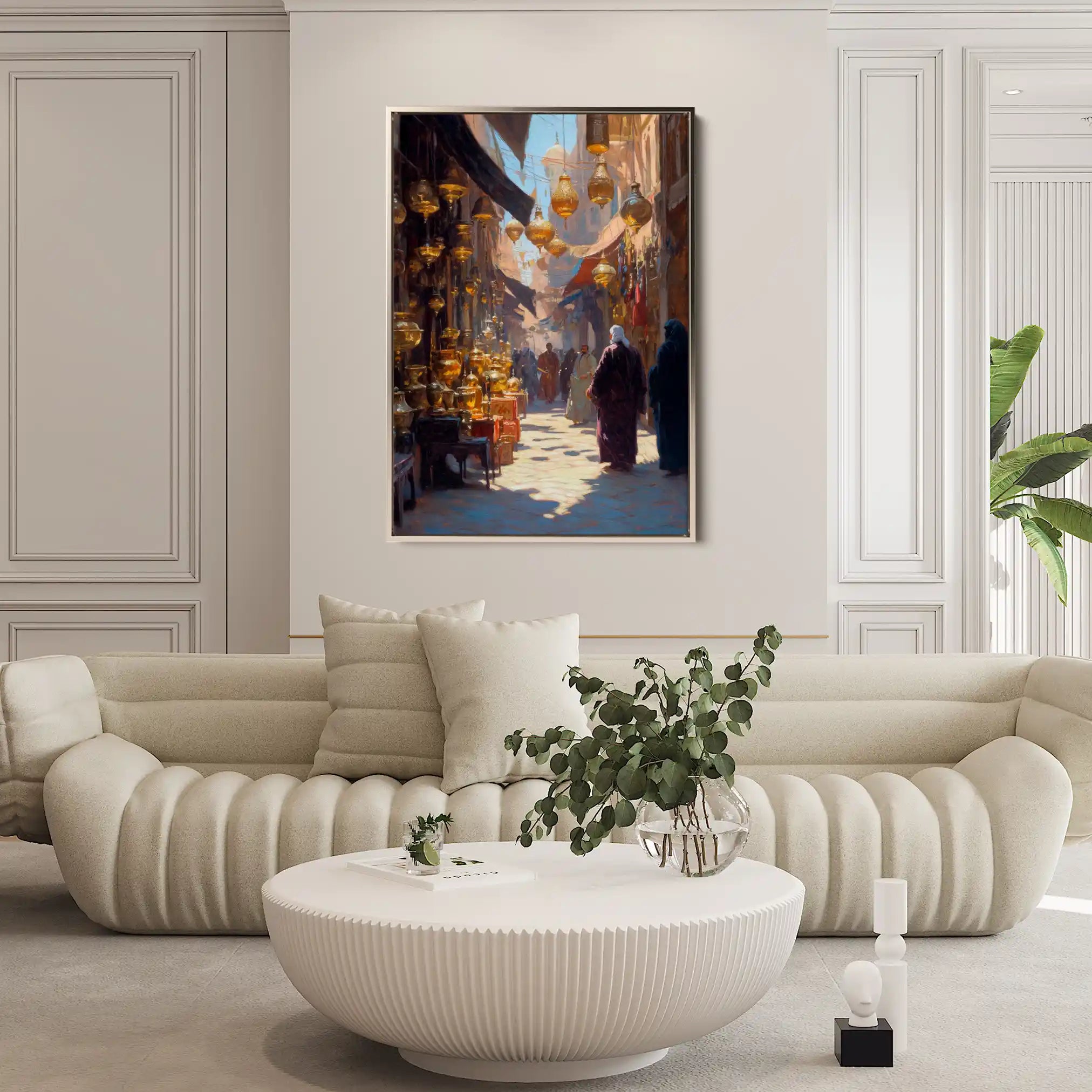 Orientalist 030 Canvas Art 60 x 40 cm / Black