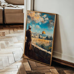 Palestine 030 Canvas Art 60 x 40 cm / Black