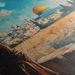 Palestine 030 Canvas Art 60 x 40 cm / Black