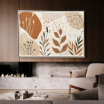 Boho 031 Canvas Art 60 x 40 cm / Black