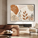 Boho 031 Canvas Art 60 x 40 cm / Black
