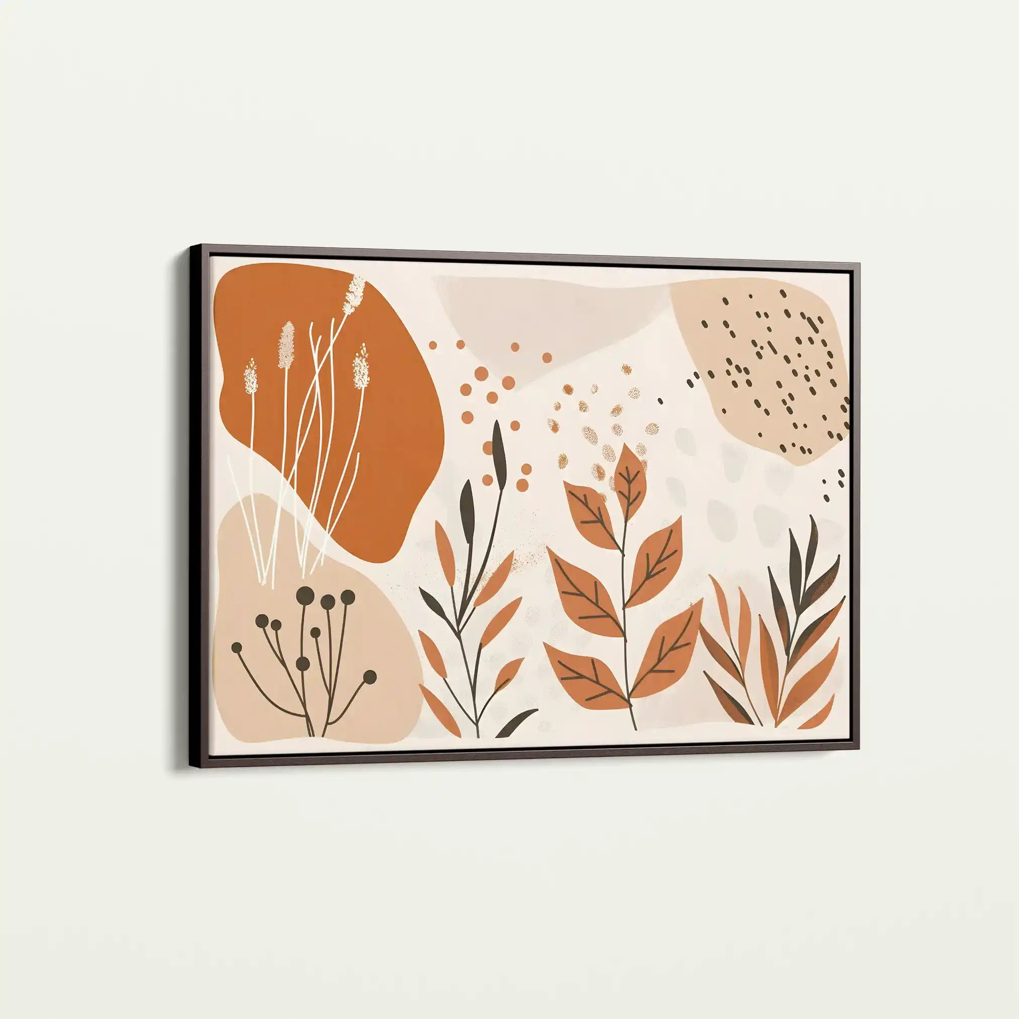 Boho 031 Canvas Art 60 x 40 cm / Black