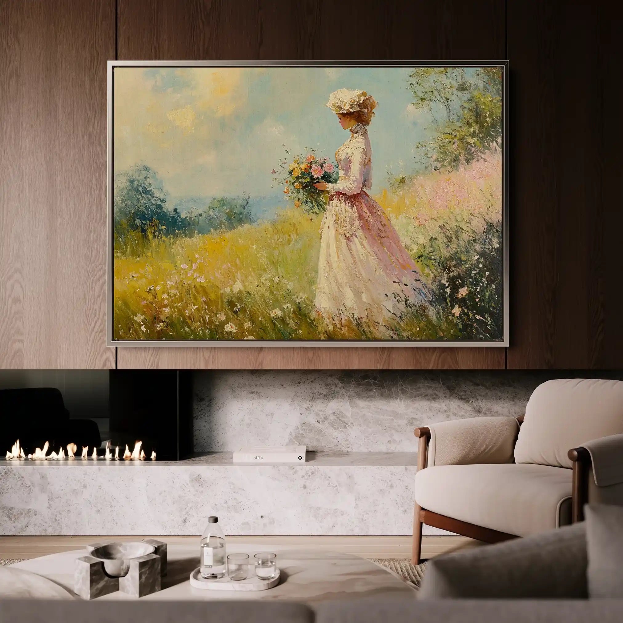 Classic 031 Canvas Art 60 x 40 cm / Black