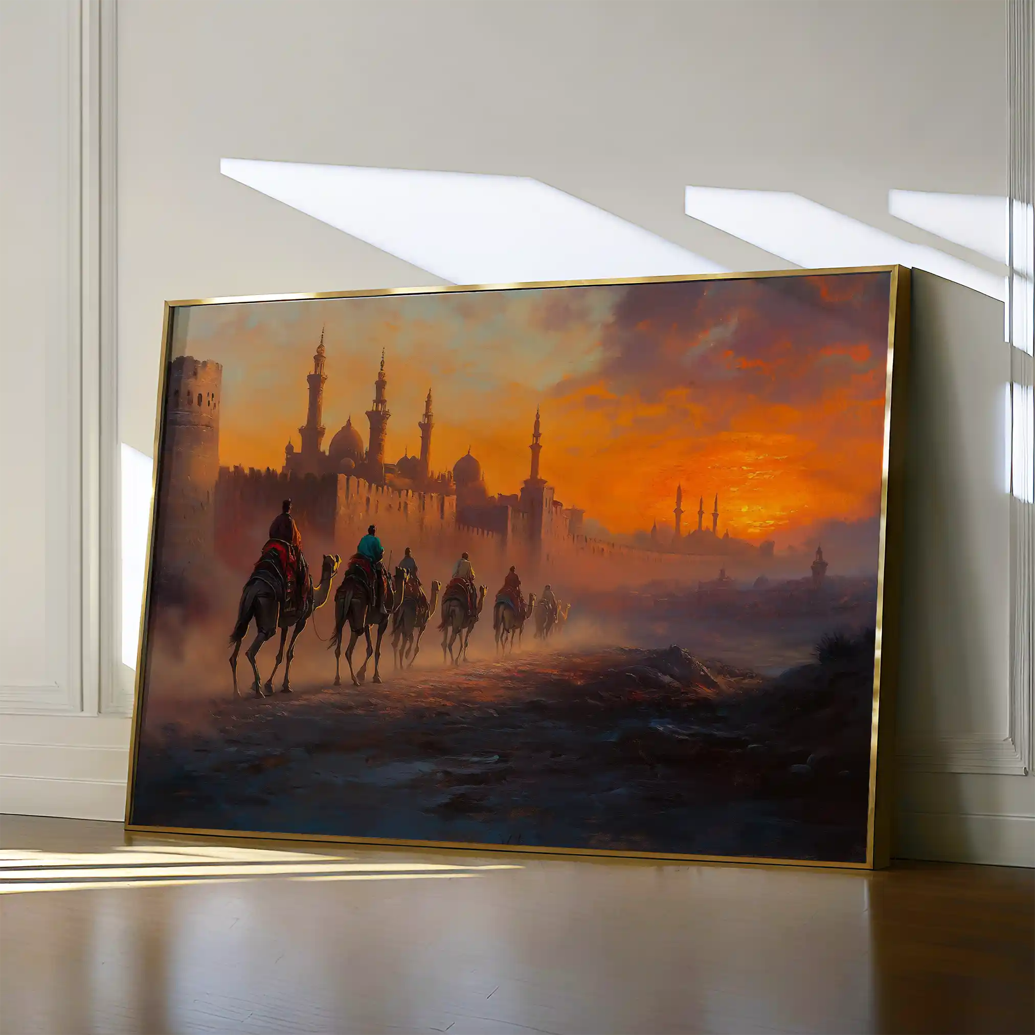 Orientalist 031 Canvas Art 60 x 40 cm / Black