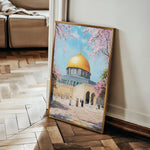 Palestine 031 Canvas Art 60 x 40 cm / Black