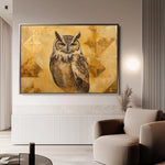 Animals 032 Canvas Art 60 x 40 cm / Black