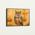 Animals 032 Canvas Art 60 x 40 cm / Black