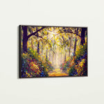 Landscape 032 Canvas Art 60 x 40 cm / Black