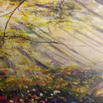 Landscape 032 Canvas Art 60 x 40 cm / Black