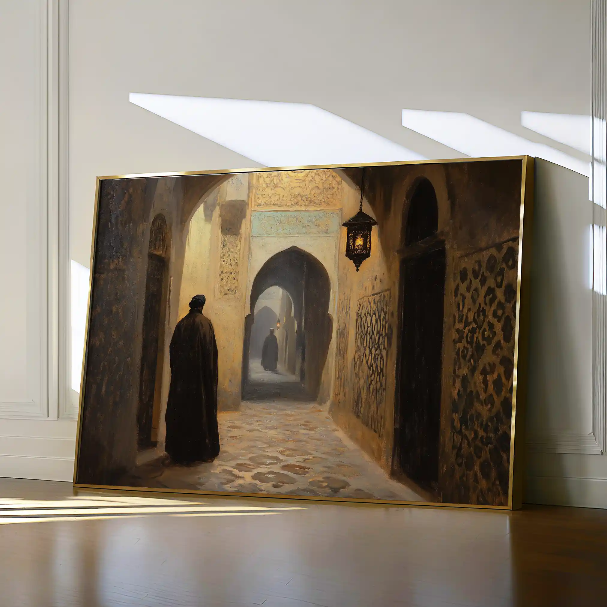 Orientalist 032 Canvas Art 60 x 40 cm / Black