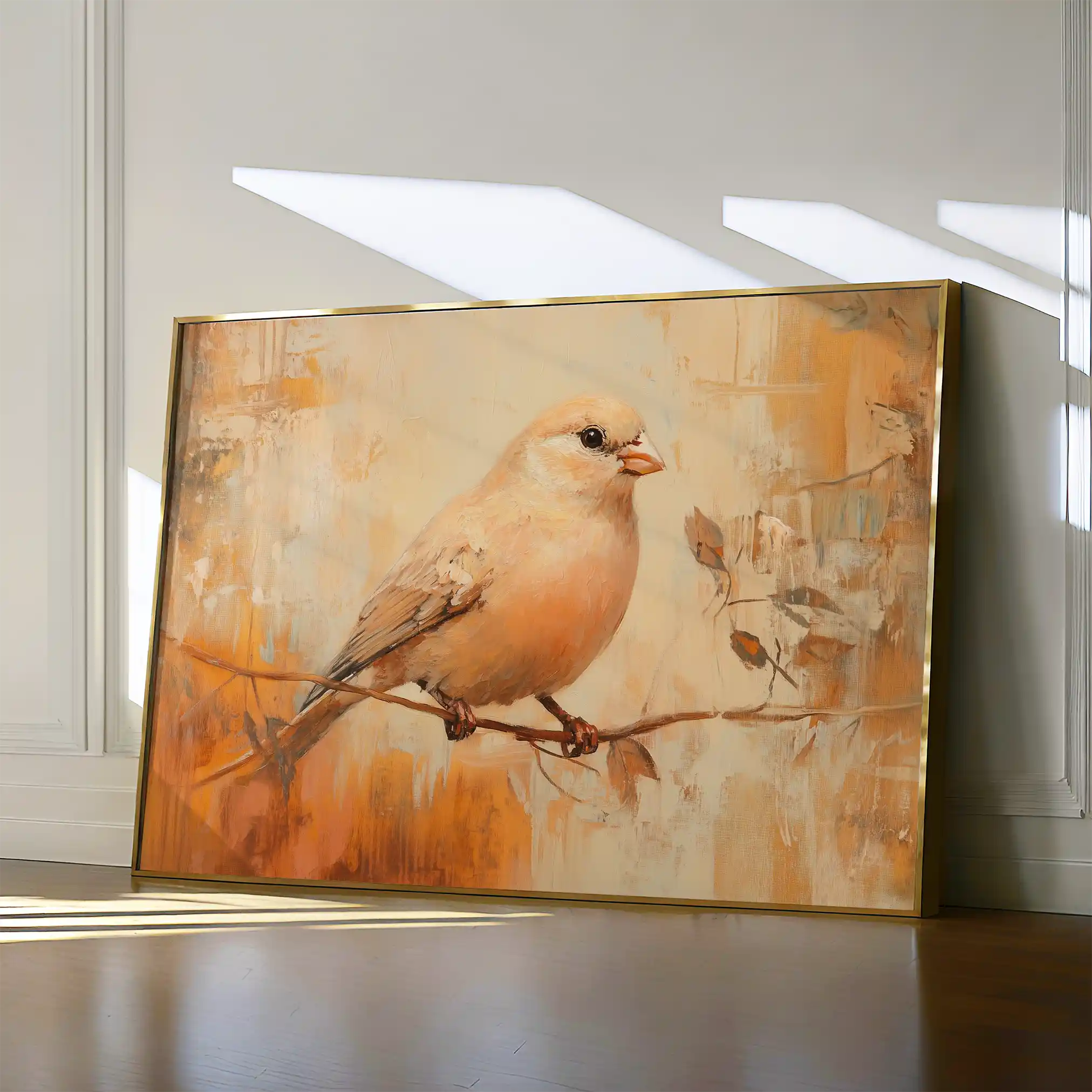 Animals 033 Canvas Art 60 x 40 cm / Black