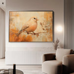 Animals 033 Canvas Art 60 x 40 cm / Black