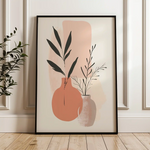 Boho 033 Canvas Art 60 x 40 cm / Black