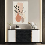 Boho 033 Canvas Art 60 x 40 cm / Black