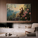 Classic 033 Canvas Art 60 x 40 cm / Black