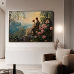 Classic 033 Canvas Art 60 x 40 cm / Black