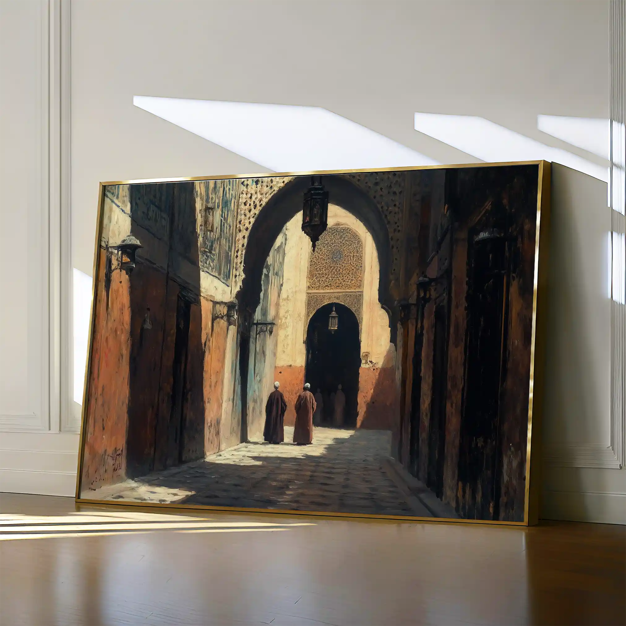 Orientalist 033 Canvas Art 60 x 40 cm / Black